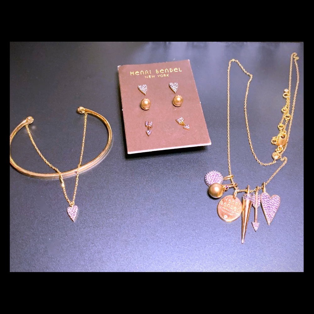 Henri Bendel Luxe heart set.